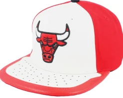 Sale Mitchell & Ness Chicago Bulls Day One White/Red Snapback -
