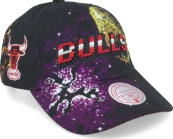Adjustable-Mitchell & Ness Chicago Bulls Game Verse Pro Adjustable - Black