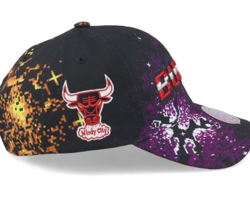 Adjustable-Mitchell & Ness Chicago Bulls Game Verse Pro Adjustable - Black