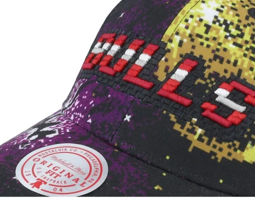 Adjustable-Mitchell & Ness Chicago Bulls Game Verse Pro Adjustable - Black
