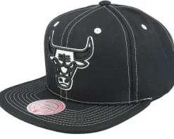 Snapback-Mitchell & Ness Chicago Bulls Glow Up Snapback - Black