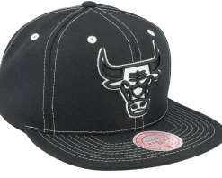 Snapback-Mitchell & Ness Chicago Bulls Glow Up Snapback - Black