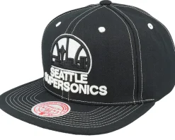 Snapback-Mitchell & Ness Chicago Bulls Glow Up Snapback - Black