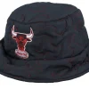Buckets-Mitchell & Ness Chicago Bulls Quilted Hat Hwc Black Bucket -
