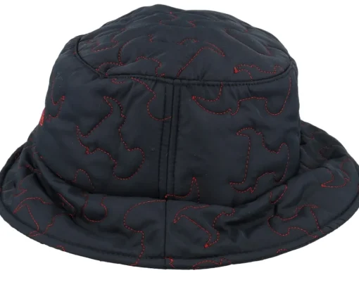 Buckets-Mitchell & Ness Chicago Bulls Quilted Hat Hwc Black Bucket -