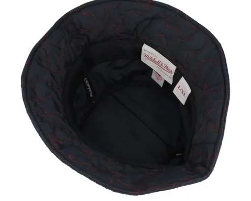 Buckets-Mitchell & Ness Chicago Bulls Quilted Hat Hwc Black Bucket -
