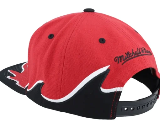 Snapback-Mitchell & Ness Chicago Bulls Rising Tide Snapback - Red