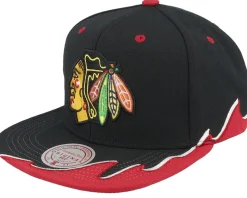 Snapback-Mitchell & Ness Chicago Bulls Rising Tide Snapback - Red