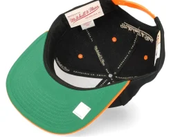Best Mitchell & Ness Chicago Bulls Shattered /Orange Snapback - Black