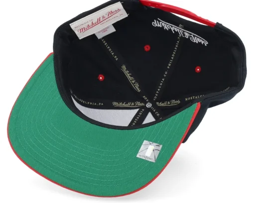 Snapback-Mitchell & Ness Chicago Bulls Shattered /Red Snapback - Black