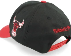 Hot Mitchell & Ness Chicago Bulls Shredder Stretch /Red Adjustable - Black