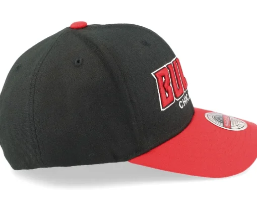 Hot Mitchell & Ness Chicago Bulls Shredder Stretch /Red Adjustable - Black