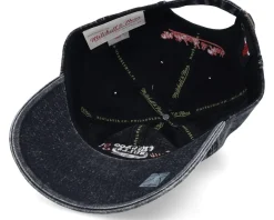 Best Mitchell & Ness Chicago Bulls Stone Washed Champions Dad Cap - Black
