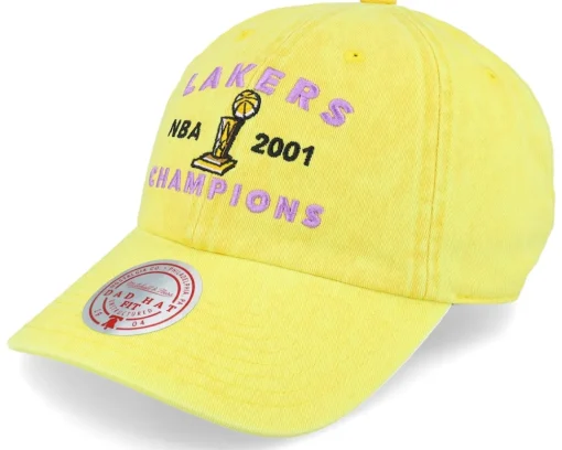 Best Mitchell & Ness Chicago Bulls Stone Washed Champions Dad Cap - Black