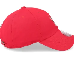 Dad Cap-Mitchell & Ness Chicago Bulls Team Ground 2.0 Red Dad Cap -
