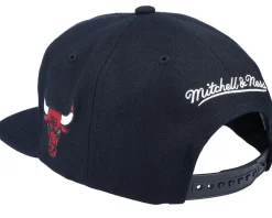 Snapback-Mitchell & Ness Chicago Bulls Team Script 2.0 Snapback - Black