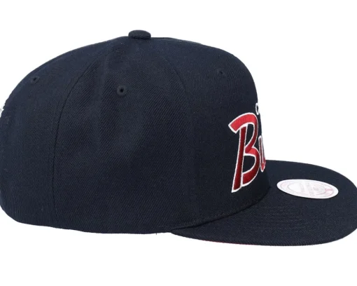 Snapback-Mitchell & Ness Chicago Bulls Team Script 2.0 Snapback - Black