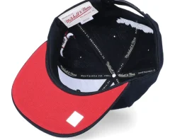 Snapback-Mitchell & Ness Chicago Bulls Team Script 2.0 Snapback - Black