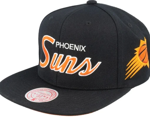 Snapback-Mitchell & Ness Chicago Bulls Team Script 2.0 Snapback - Black