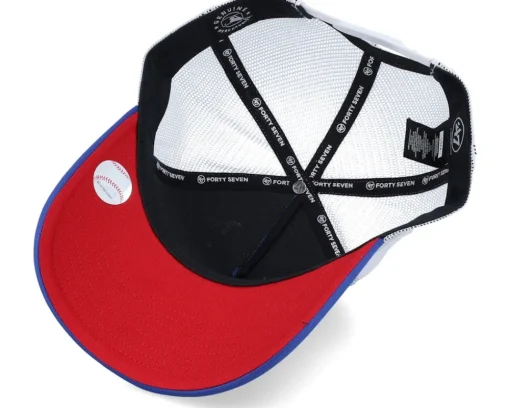 Trucker-47 Brand Chicago Cubs Foam Script Offside Royal Trucker - Blue