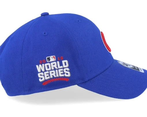 Adjustable-47 Brand Chicago Cubs World Series Sure Shot Mvp Royal Adjustable -
