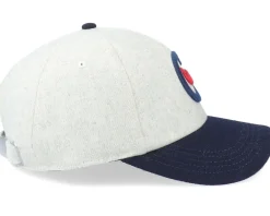 Dad Cap-American Needle Chicago Whales Archive Legend Ivory & Navy Dad Cap -