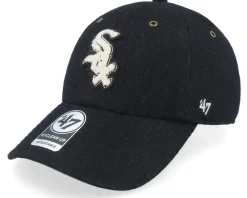 Discount 47 Brand Chicago White Sox Pennant Clean Up Dad Cap - Black