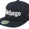 Snapback-Lucid Smile Chichago 3d Script Black Snapback -