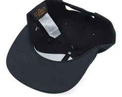 Snapback-Lucid Smile Chichago 3d Script Black Snapback -