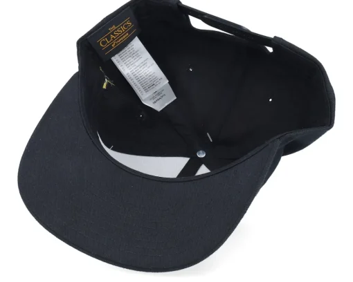 Snapback-Lucid Smile Chichago 3d Script Black Snapback -