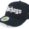 Discount Lucid Smile Chichago 3d Script Destroyed Black Dad Cap -