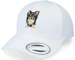 Adjustable-Iconic Chihuahua Dog White Curved Adjustable -