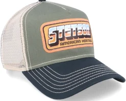 Trucker-Stetson Chrome Olive Trucker -