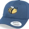 Adjustable-Iconic Chubby Bee Navy Curved Adjustable -