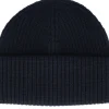 Cuff Beanies-Resteröds Chunky Beanie Black Cuff -