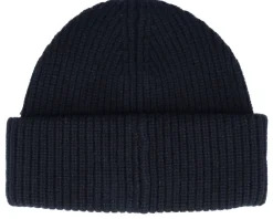 Cuff Beanies-Resteröds Chunky Beanie Black Cuff -