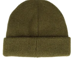 Outlet Lyle & Scott Chunky Beanie Olive Cuff - Green