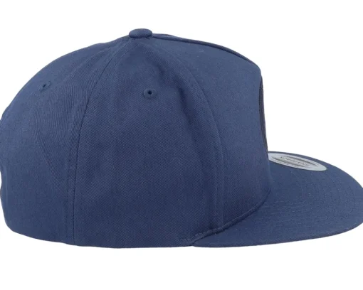 Motor-Alpinestars Circle Navy/Black Snapback - Blue