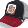 Trucker-Goorin Bros. Circwool Of Life Core Black/Grey/Red Trucker -