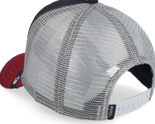 Trucker-Goorin Bros. Circwool Of Life Core Black/Grey/Red Trucker -