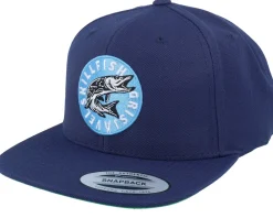 Snapback-Skillfish Cirkel Grisjävel Classic Navy Snapback -