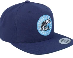 Snapback-Skillfish Cirkel Grisjävel Classic Navy Snapback -