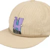 Clearance HUF City H Corduroy Natural Snapback -
