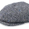 Online City Sport Sixpence Black/Grey Flat Cap -