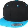 Snapback | Blanks-Yupoong Classic /Teal Snapback - Black