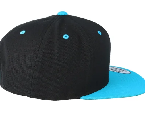Snapback | Blanks-Yupoong Classic /Teal Snapback - Black
