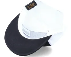 Trucker | Blanks-Yupoong Classic Black/White A-Frame Trucker Snapback -