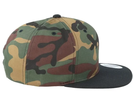 Snapback | Blanks-Yupoong Classic Camo/Black Snapback -