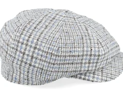 Outlet Wigéns Classic Cap Light Blue Newsboy Flat Cap -