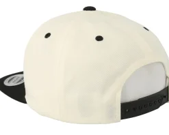 Outlet Yupoong Classic Natural/ Snapback - Black